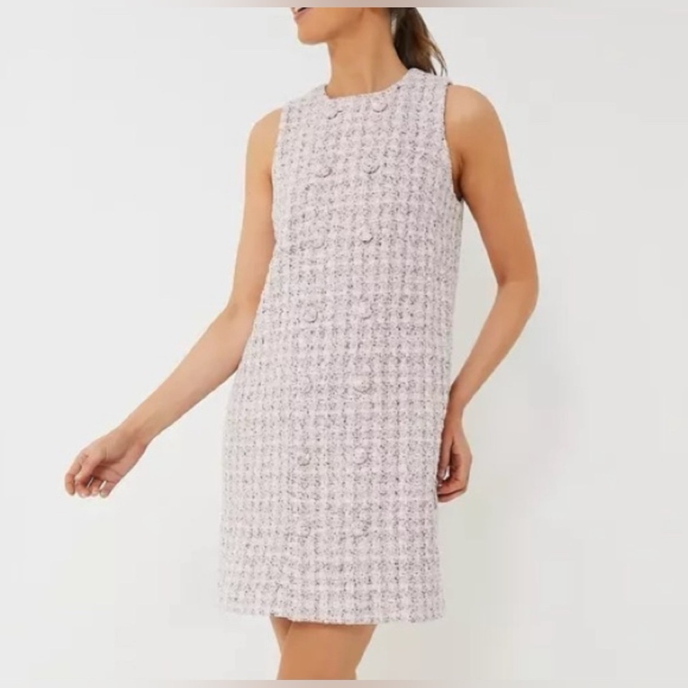 Tuckernuck Lavender Tweed Shift Dress